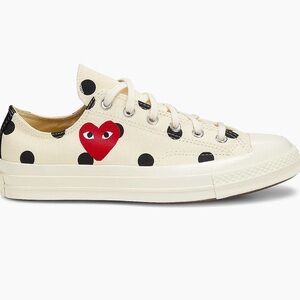 Comme des Garçons PLAY x Converse Chuck Taylor Low-Top Sneakers, Men Size 10
